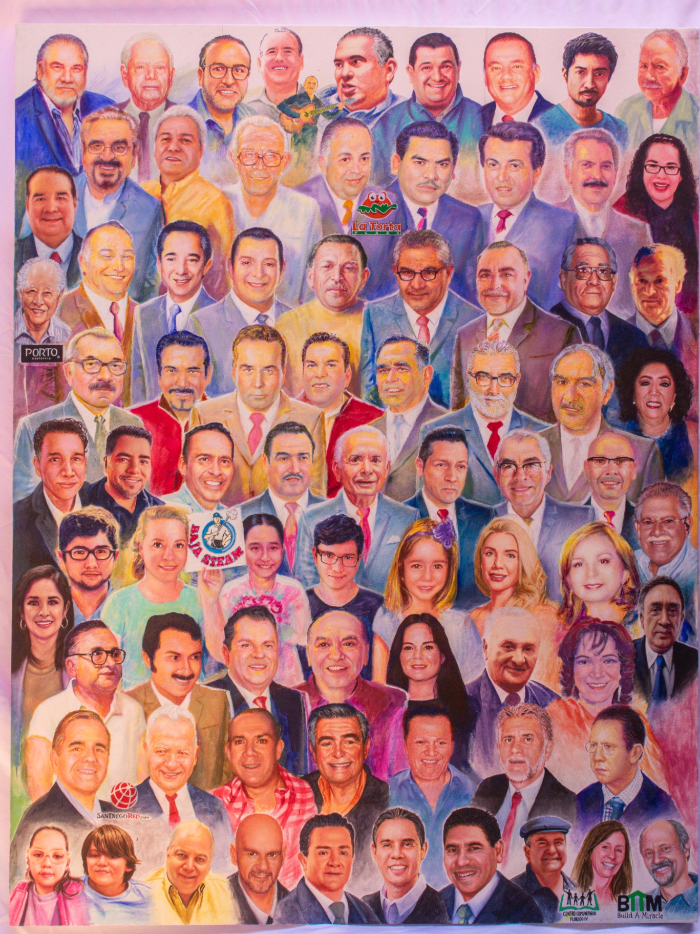 Lienzo · Personajes y oficios de la ciudad